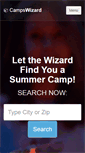 Mobile Screenshot of campswizard.com